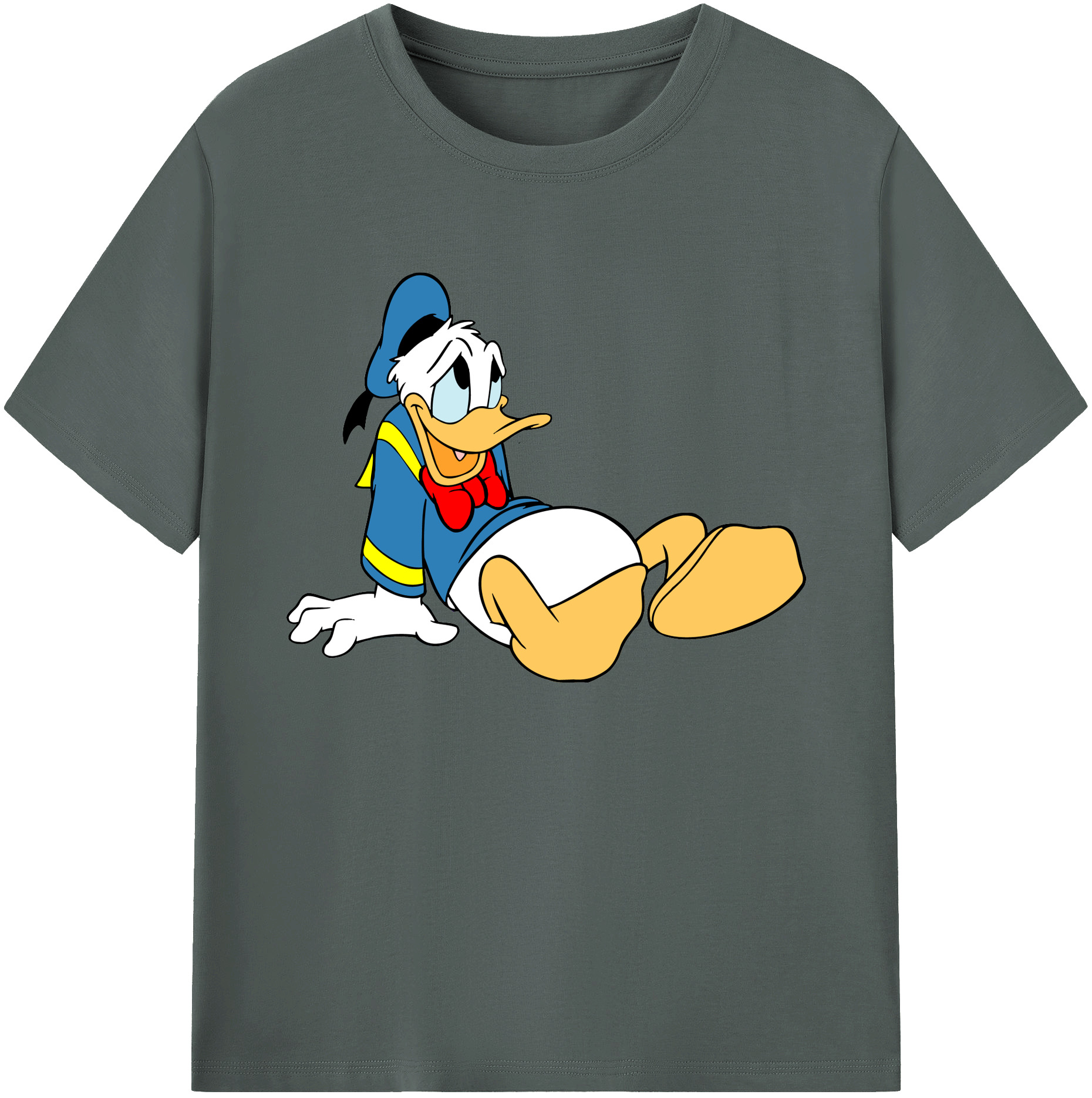 ミッキーマウス Mickey Mouse 綿100％ メンズ半袖Tシャツ｜肌触りやわらか＆通気性